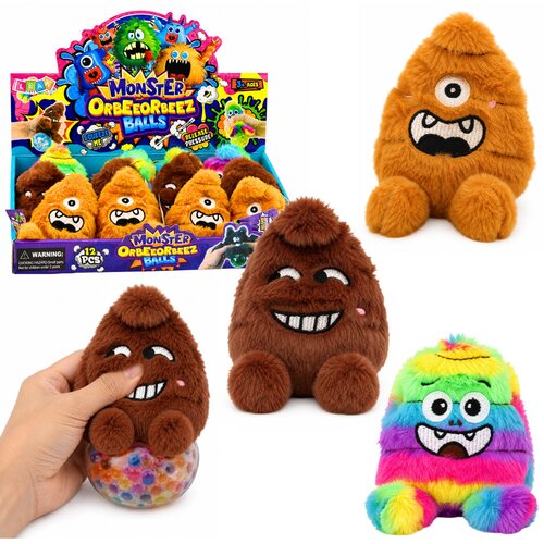  Mehka squishy z ble&amp;scaron;čicami, senzorična protistresna žival 8cm Slike