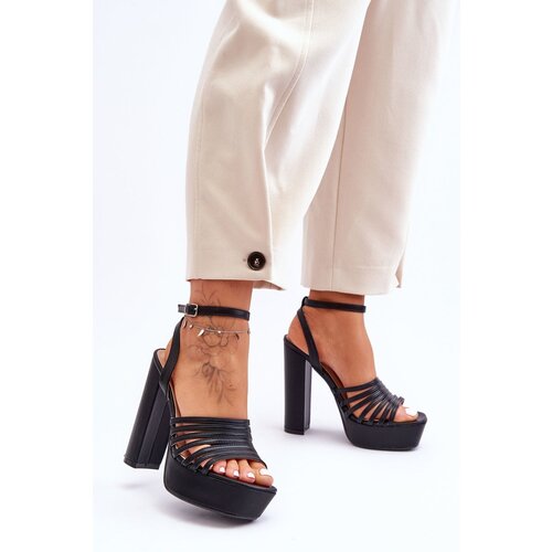 Kesi High heel sandals black Maya Cijene