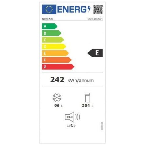 Gorenje NRK6192AW4 frižider sa zamrzivačem Slike