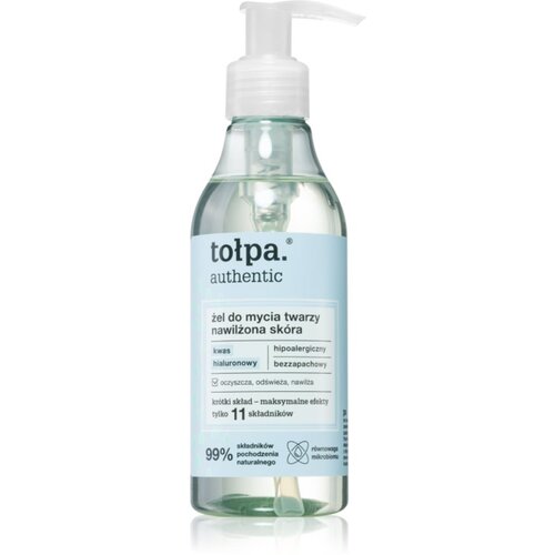 Tołpa Authentic čistilni gel za odstranjevanje ličil z vlažilnim učinkom 195 ml Cene