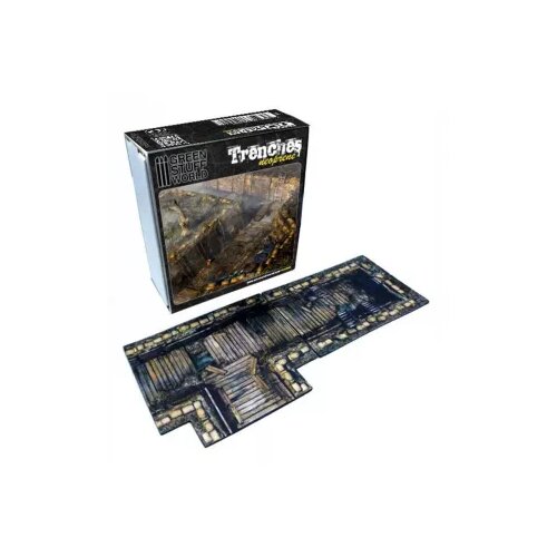 Green Stuff World neoprene trenches terrain set Slike