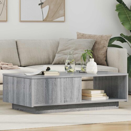  Kava Stol Siva Sonoma 95 x 55 x 31 cm Konstruirano drvo Cene