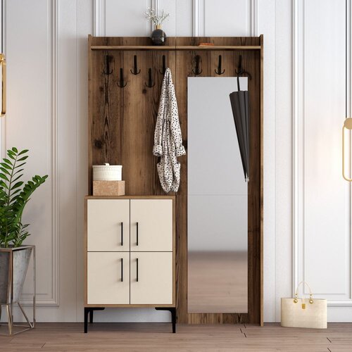  Cipelarnik sa čivilukom Berlin BC Walnut Cream Cene