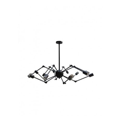 Rustik 82 visilica 12*E27 black Slike
