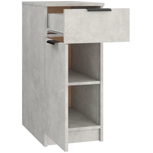  za radni stol sivi 33,5 x 50 x 75 cm konstruirano drvo Slike