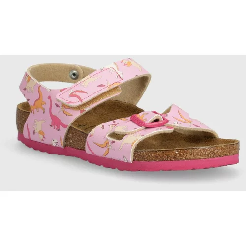 Birkenstock Dječje sandale Colorado K BFDD boja: ružičasta