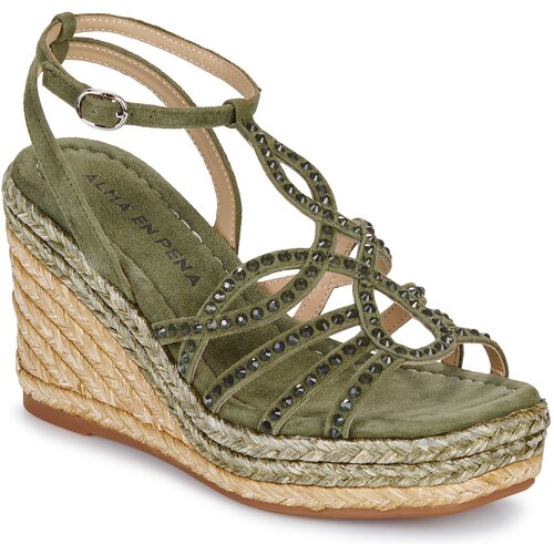 Alma En Pena Sandali & Odprti čevlji V2551292 Kaki Cene