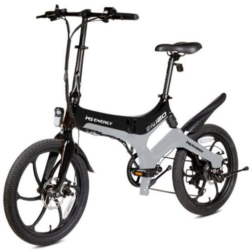 Ms Energy električno kolo streetflex i20 črno sivo Cene