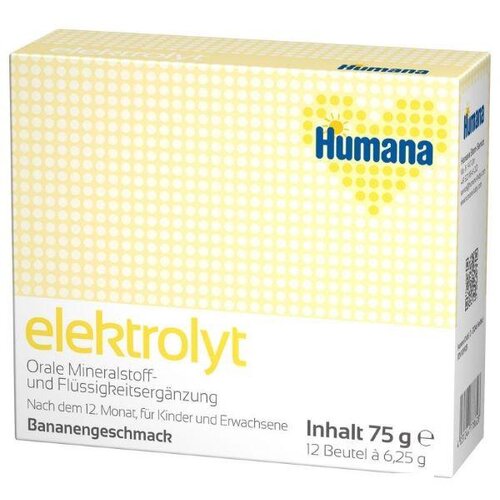 Humana elektrolit sa ukusom banane za decu i odrasle, 75g Cene