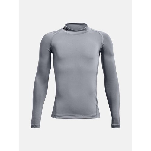 Under Armour T-Shirt UA HG Armour Mock LS-GRY - Boys Slike