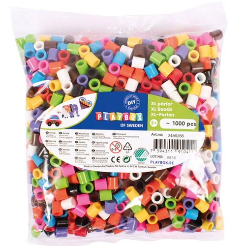 Playbox XL 9 mm MIDI &scaron;arene perle za peglanje, pakiranje od 1000 komada Cijene