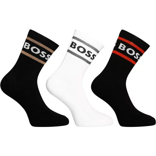 Hugo Boss 3PACK socks high multicolor