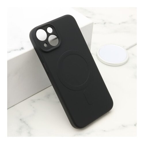  Futrola velvet touch magsafe za iphone 15 (6.1) crna ( F119942 ) Slike