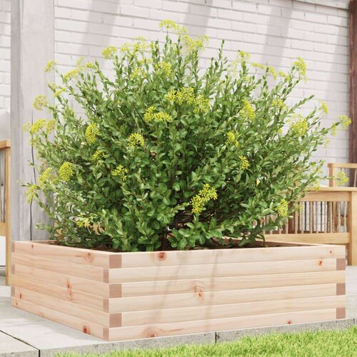  Vrtna sadilica 80 x 80 x 23 cm od masivne borovine Slike