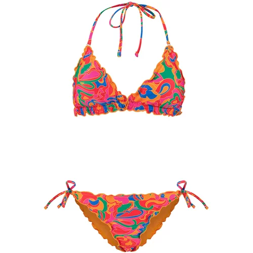Shiwi Bikini plava / zelena / narančasta / crvena