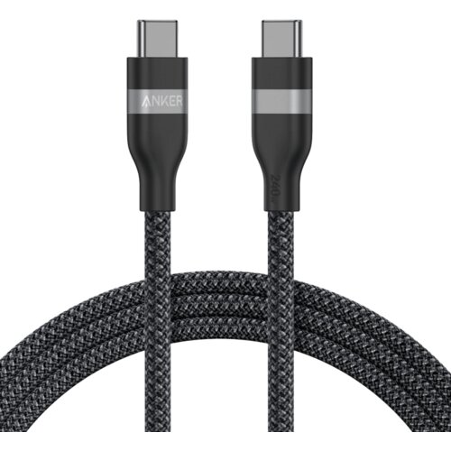  USB-C na USB-C kabel Anker 240 W 180 cm crni A82E2H12 Slike