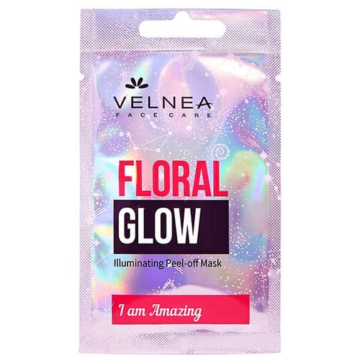 Velnea holo floral glow peel-off maska za lice 7g Slike