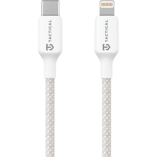 TACTICAL Stitch Thread pleten USB-C v Lightning kabel bele barve dolžine 1m Slike