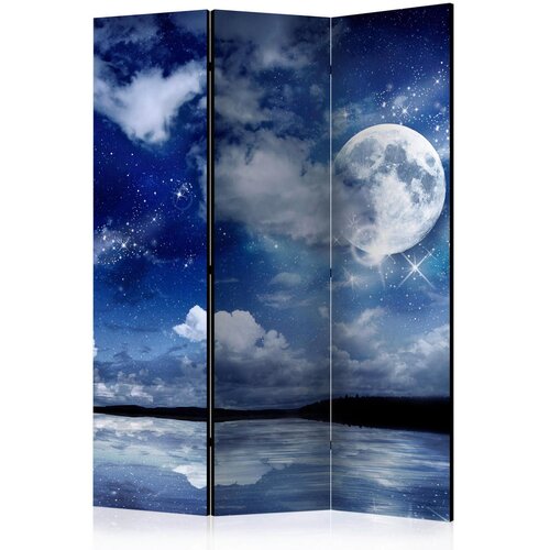 Artgeist PARAVAN 135/172/3 cm modra, pastelno modra Cene