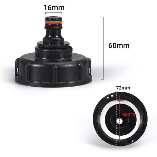 INF Adapter za pipo za rezervoar IBC 3/4 palca, (21247023) Slike
