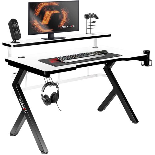 Huzaro Computer desk Hero 5.0 White Cene