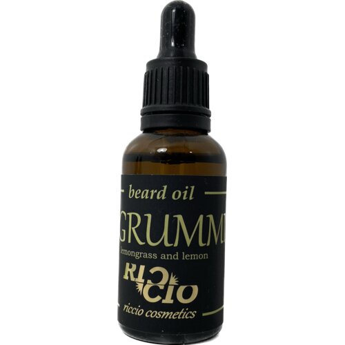 RICCIO COSMETICS Agrummi Ulje za bradu, Limunska trava, 30ml Slike