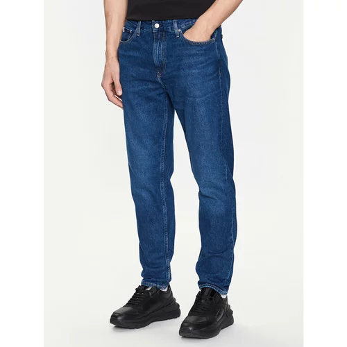 Calvin Klein Jeans Jeans hlače J30J322819 Modra Taper Fit