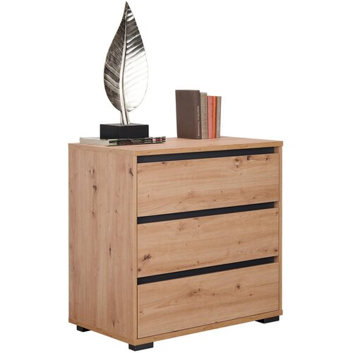 CARRYHOME komoda, antracit, barve hrasta Cene