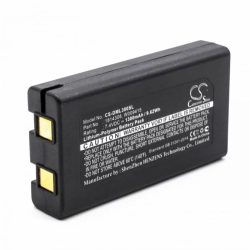 VHBW Baterija za tiskalnike nalepk Dymo LabelManager 500TS, 1814308, 7.4V, 1300 mAh