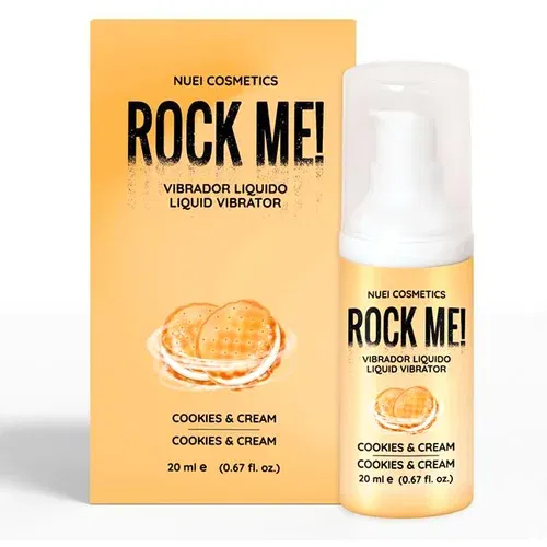 Nuei Cosmetics ROCK ME! Liquid Vibrator Cookies & Cream 20ml