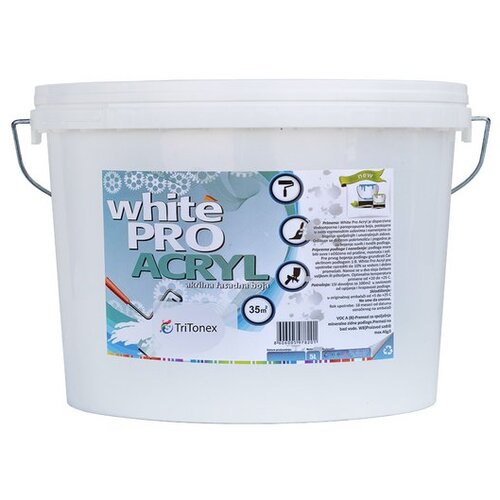 Tritonex Disperzija White pro acryl, 5l Slike