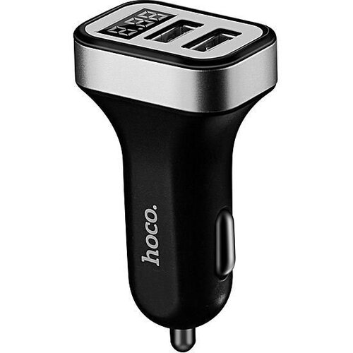 Hoco avtopolnilec Z3 adapter 2xUSB 3,1 QC z ekranom - črn Cene