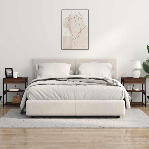  Noćni ormar Smeđi hrast 41 x 31 x 51 cm Konstruirano drvo Slike