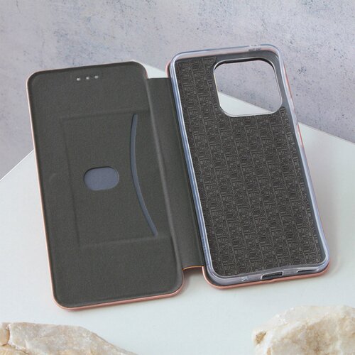 Teracell Maska za Honor X8a na preklop Flip Premium roze zlatna Cene