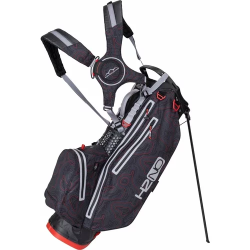 Sun Mountain Adventure 14-Way Waterproof Black/Red Golf torba Stand Bag
