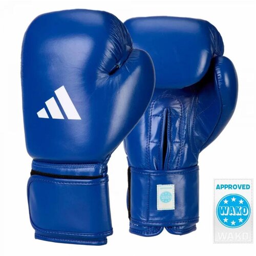 PrideShop Kickboks rokavice WAKO Adidas &ndash; Leather ADIWAKOG1 - Modra Cene