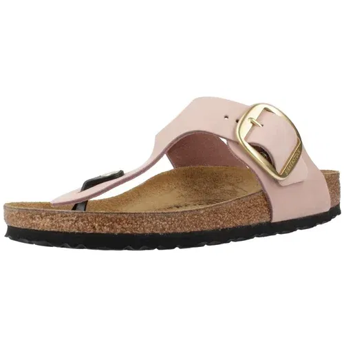 Birkenstock Sandali & Odprti čevlji GIZEH BIG BUCKLE NUBUCK L