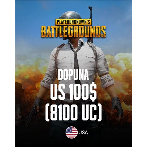 PUBG dopuna - US 100$ (8100 UC) / Digital Cene