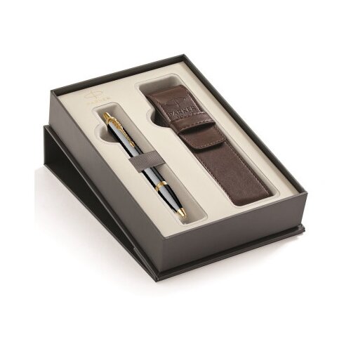 Parker poklon set royal im black gt - hemijska olovka + futrola ( PK68296 ) Cene