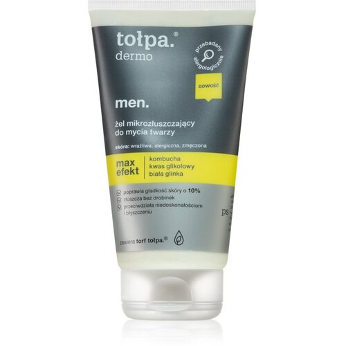 Tołpa Dermo Men Max Effect eksfolijacijski gel za čišćenje za muškarce 150 ml Cijene