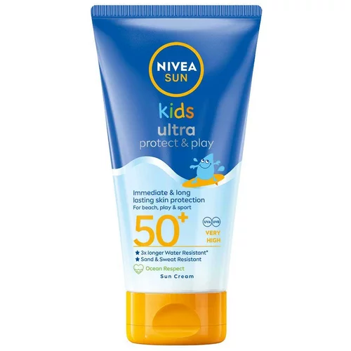 Nivea Sun Kids Ultra Protect & Play vodootporno proizvod za zaštitu od sunca za tijelo 150 ml