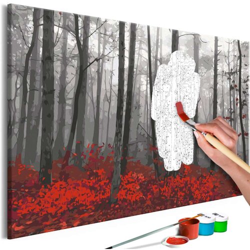  Slika za samostalno slikanje - Naked Trees 60x40 Slike