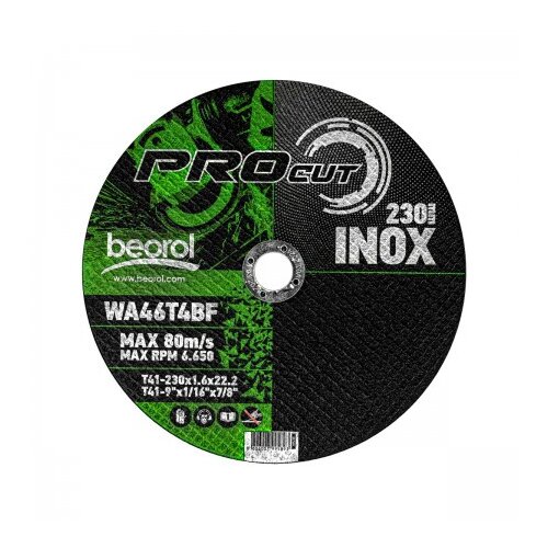  Rezna ploča za inox fi230 x 1.6mm PROcut ( RPI230 ) Slike