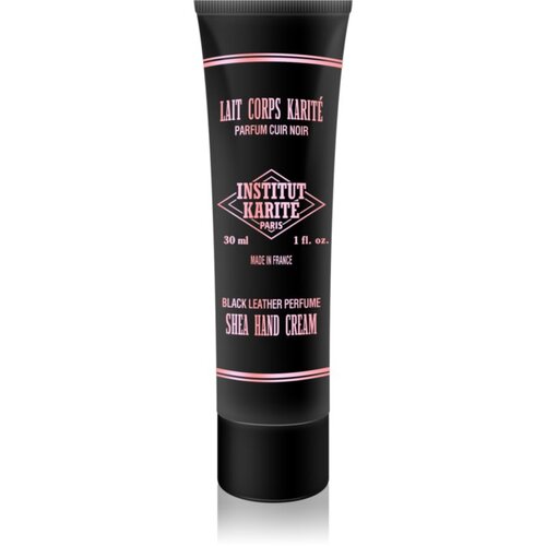 Institut Karité Paris Black Leather Shea Hand Cream zaščitna krema za roke 30 ml Cene
