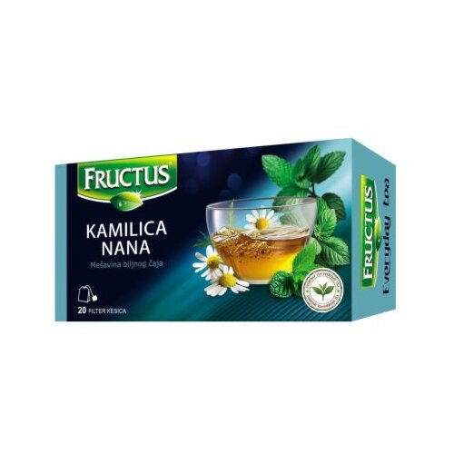 Fructus ČAJ KAMILICA&NANA EVERYDAY 20G Cene