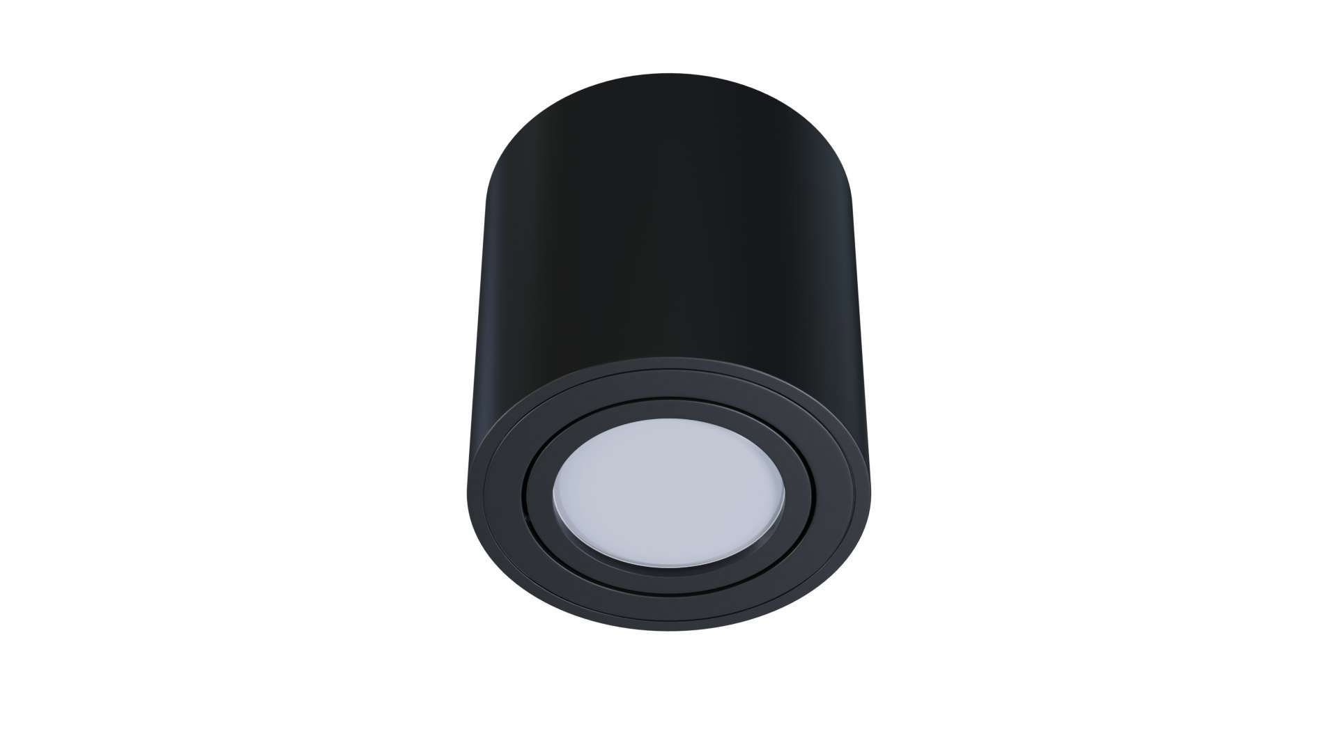 LED-LABS Stropna nadometna svetilka OREA - črna Slike