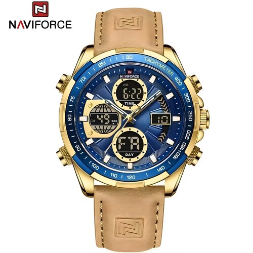 Naviforce Ura MI-38649 - Slabo Rjava / Modra / Zlata Slike