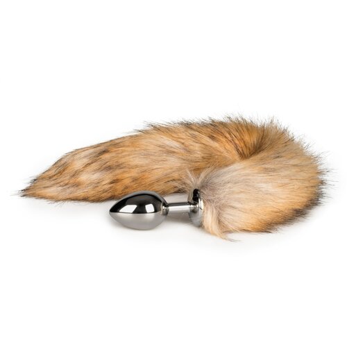 EasyToys - Fetish Collection Analni čep Fox Tail No. 2, srebrn Cene