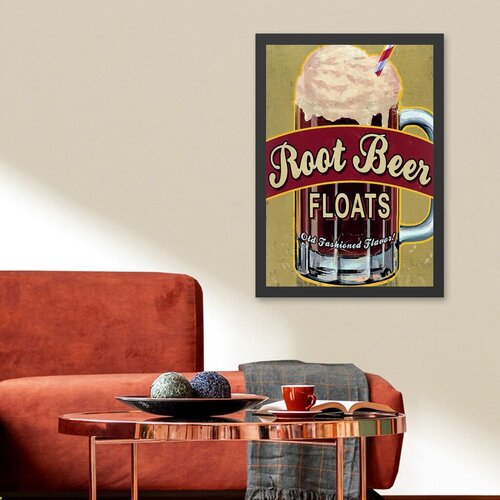 Wallity uramljena slika Root Beer, 40x55 cm Slike