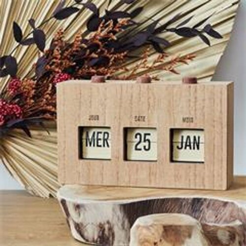CMP Flip- Flap drveni kalendar HD0094 Slike
